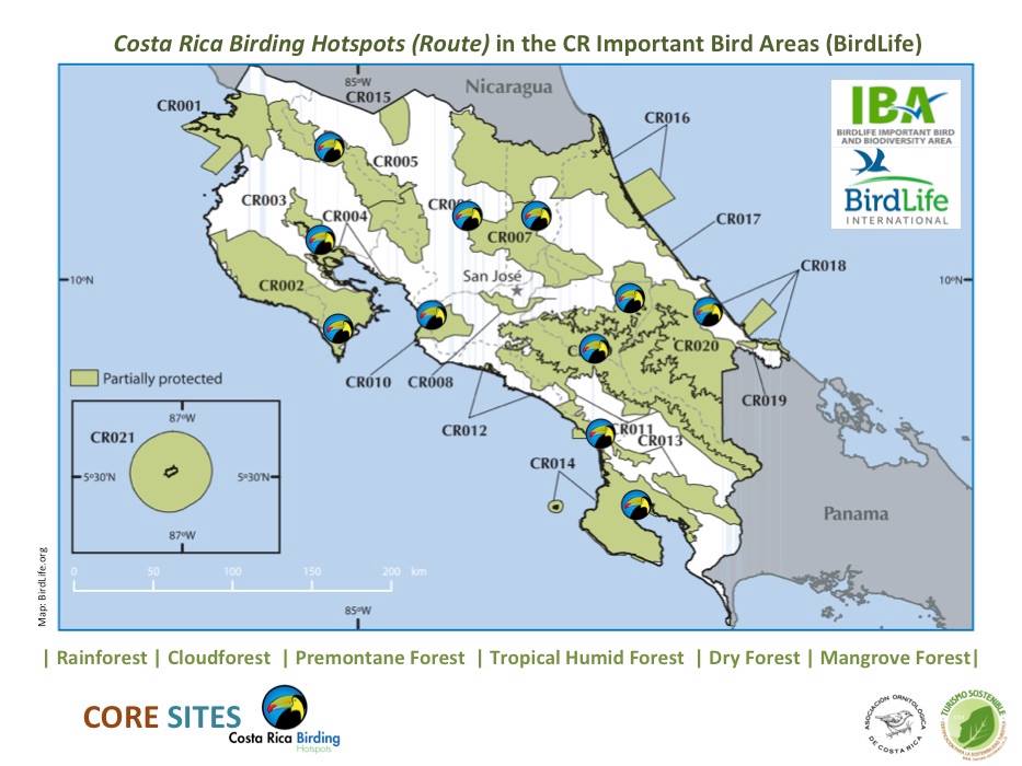 Choosing the best birding lodges in Costa Rica Birdwatching in Costa Rica